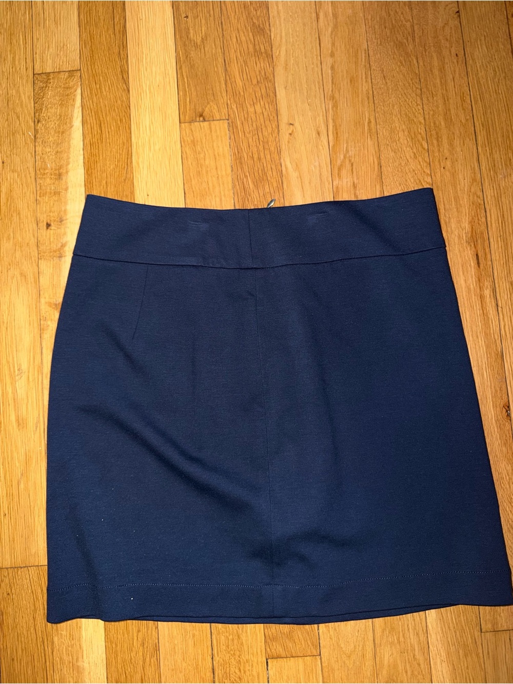 Navy banana republic mini skirt 6